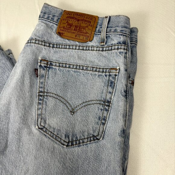 Levi's 505‎ Men's Sz 36x30 Blue Regular Fit Straight Leg 100% Cotton Denim Jeans - Picture 1 of 16